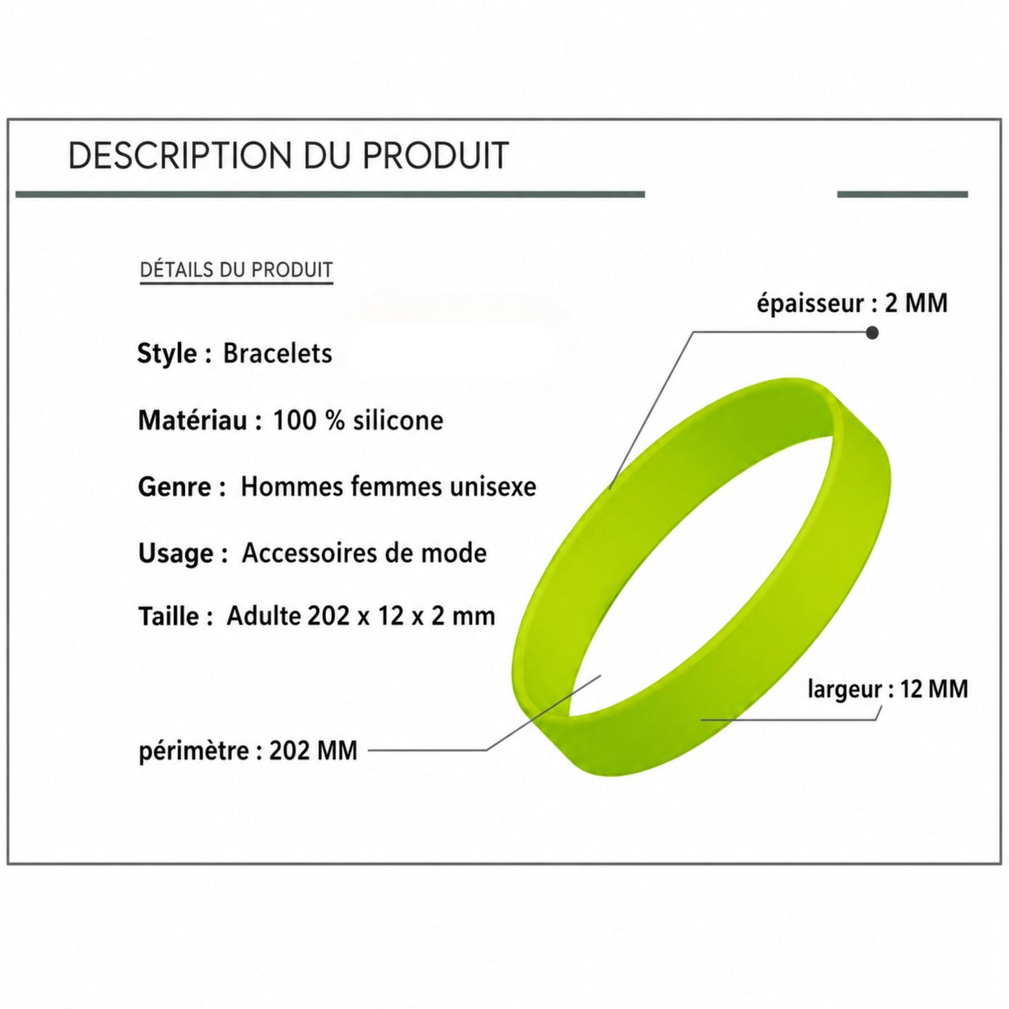 Bracelets Brésil - Kit Fan Nation