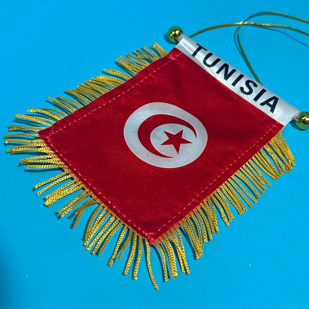Fanion Tunisie Voiture