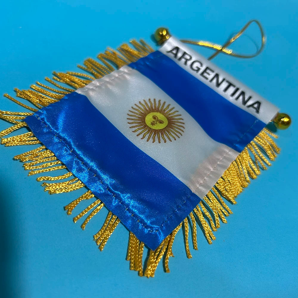 Fanion Argentine Voiture