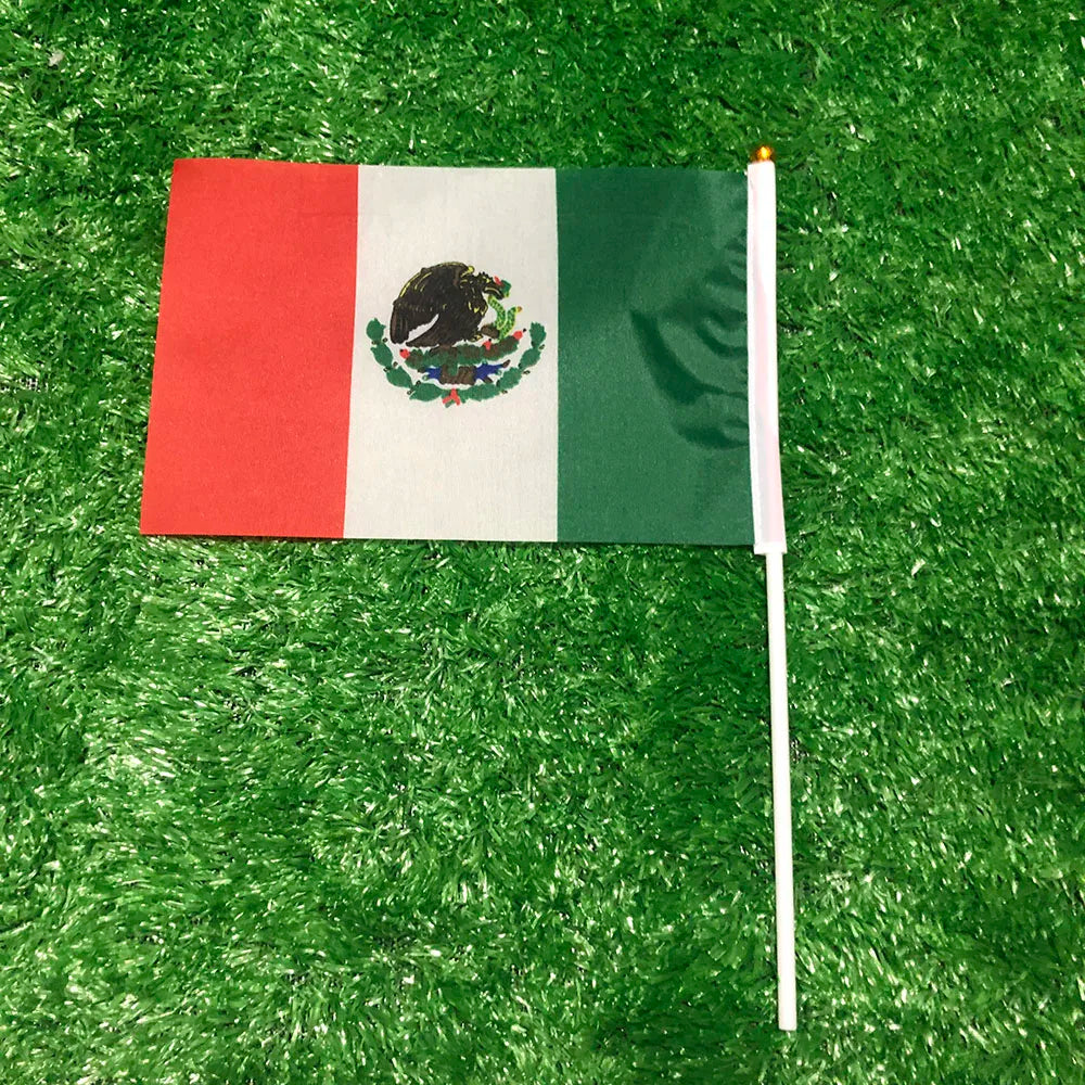 Drapeaux à Main Mexique