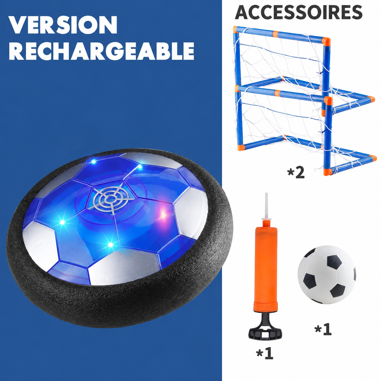 Ballon Hover Football LED