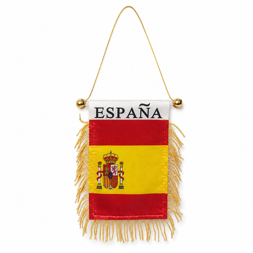 Fanion Espagne Voiture