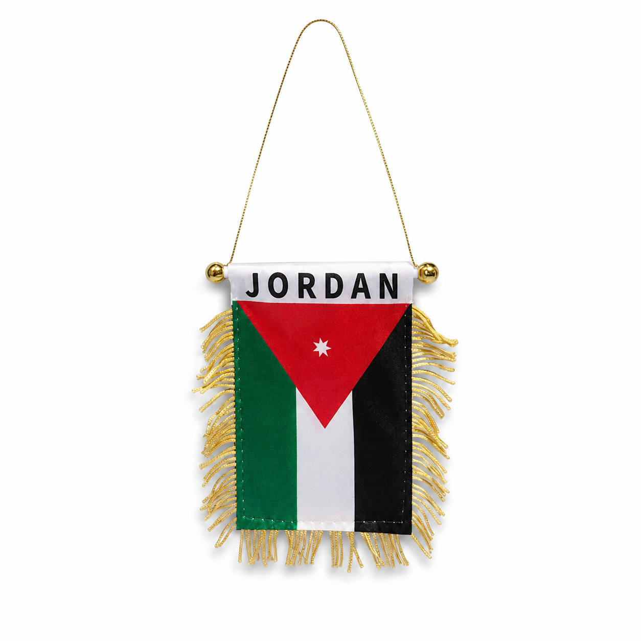 Fanion Jordanie Voiture