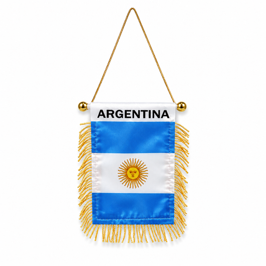 Fanion Argentine Voiture