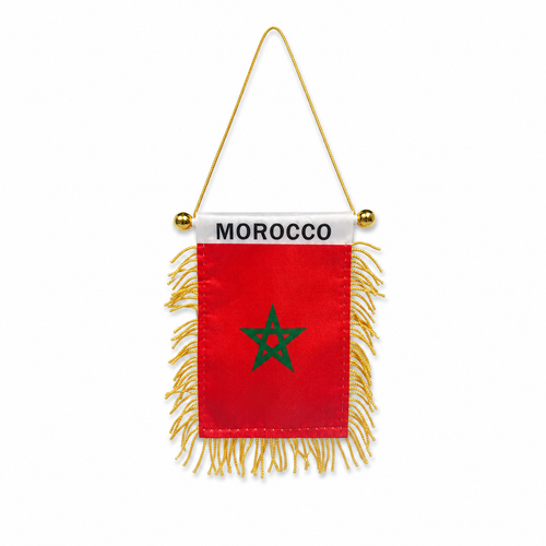 Fanion Maroc Voiture
