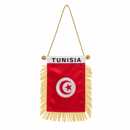 Fanion Tunisie Voiture