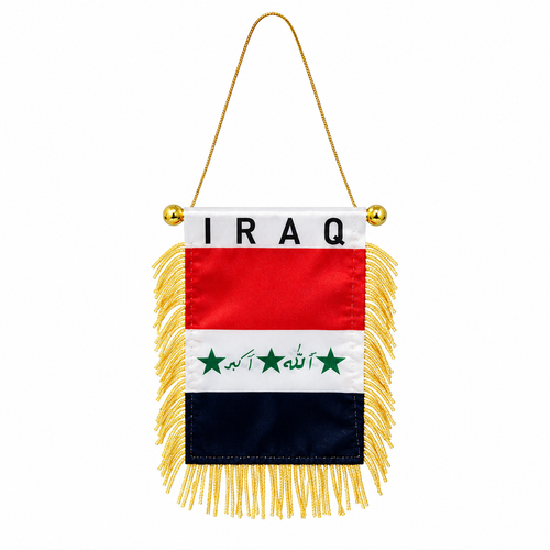Fanion Irak Voiture
