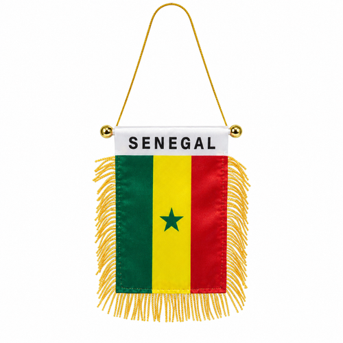 Fanion Sénégal Voiture