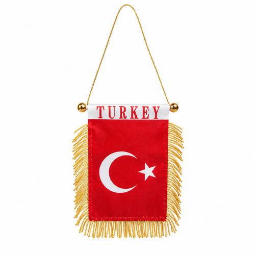 Fanion Turquie Voiture