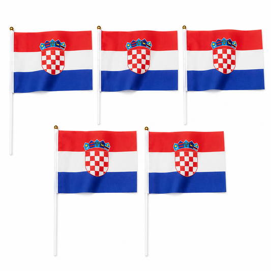 Drapeaux à Main Croatie