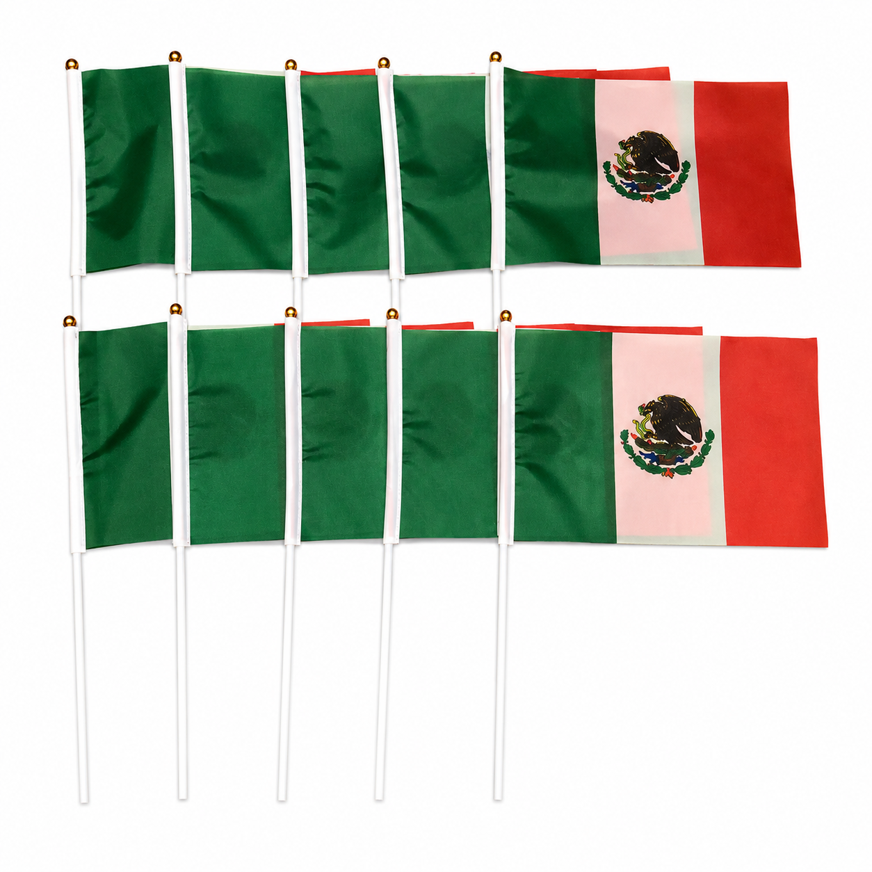 Drapeaux à Main Mexique