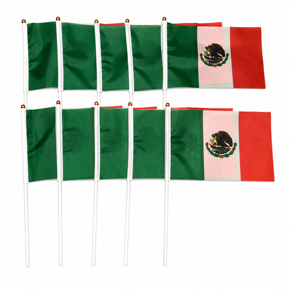 Drapeaux à Main Mexique