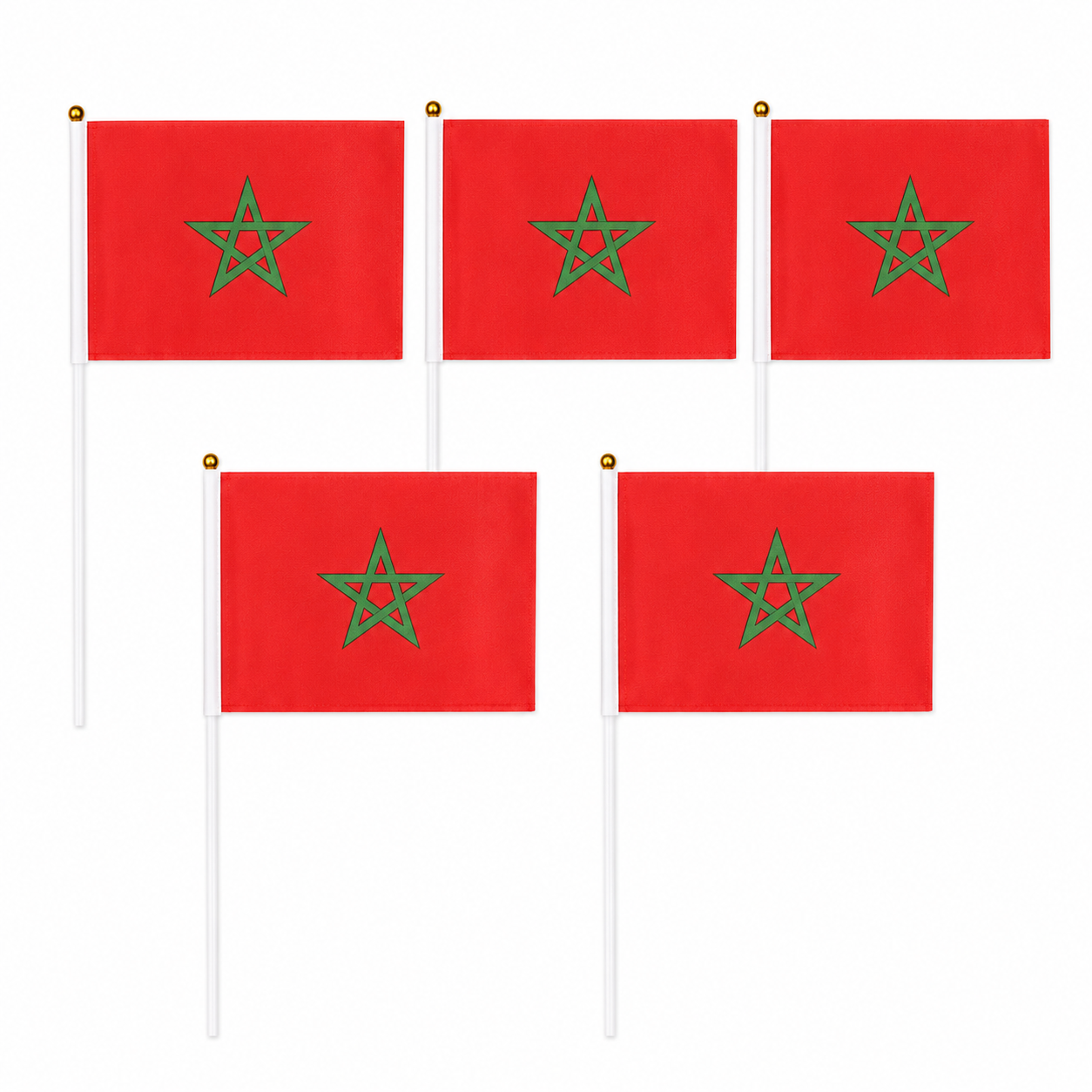 Drapeaux à Main Maroc