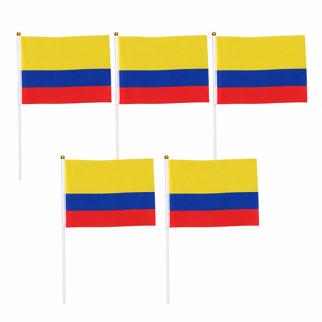 Drapeaux à Main Colombie