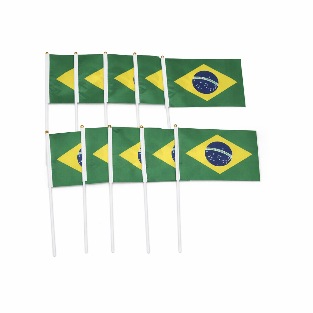 Drapeaux à Main Brésil