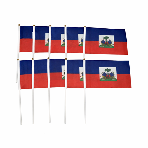 Drapeaux à Main Haïti