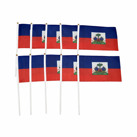 Drapeaux à Main Haïti