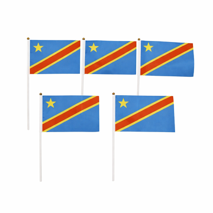 Drapeaux à Main Congo