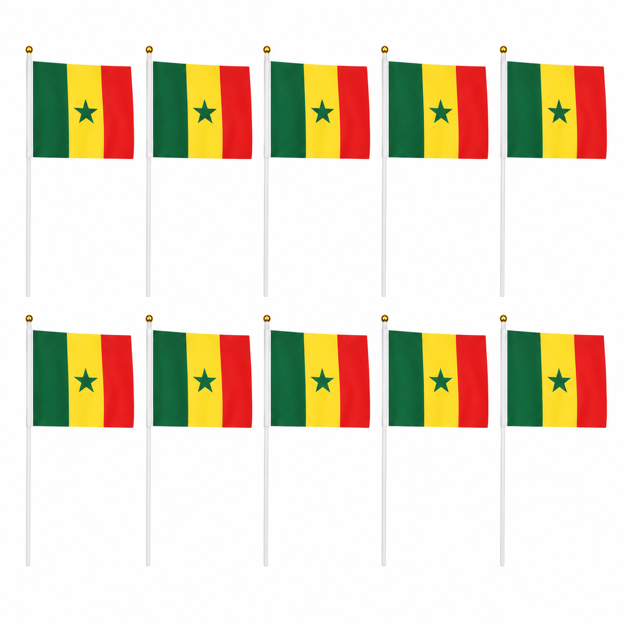 Drapeaux à Main Sénégal