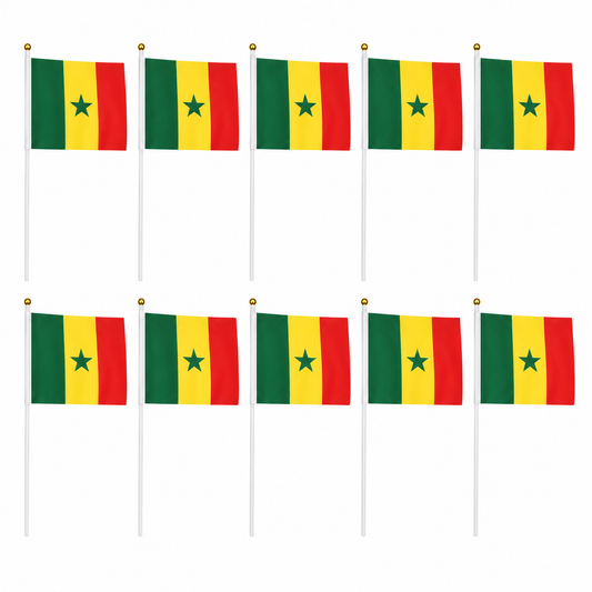 Drapeaux à Main Sénégal