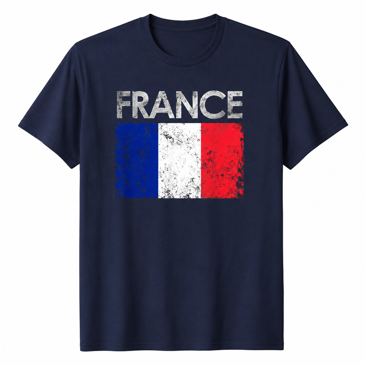 T-Shirt France Vintage - Édition Supporter