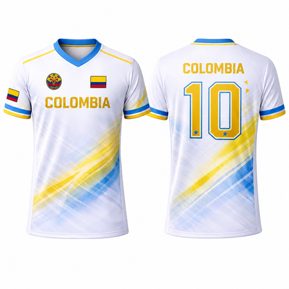 Maillot Colombie N°10 - Édition Supporter
