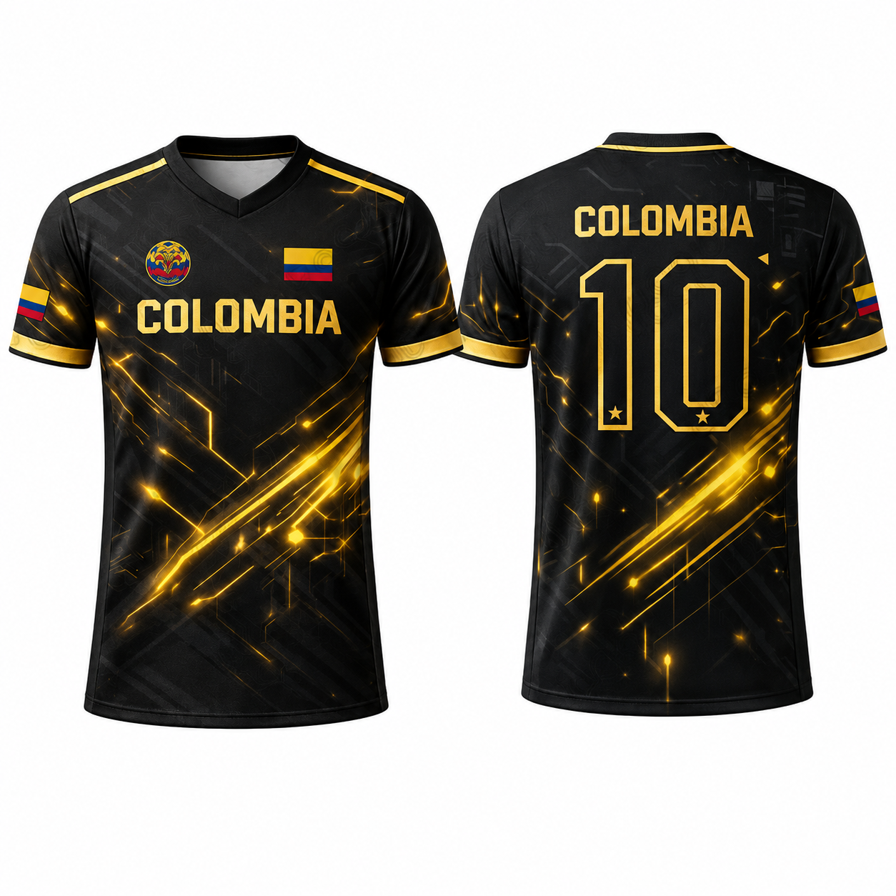 Maillot Colombie N°10 - Édition Supporter
