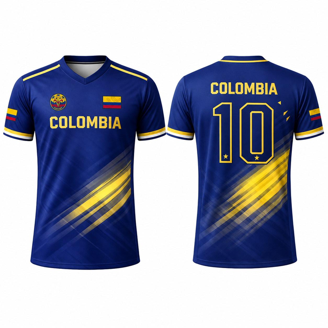 Maillot Colombie N°10 - Édition Supporter