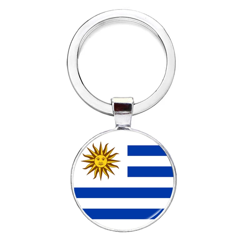 Porte-Clés Drapeaux - Accessoires Fan Nation