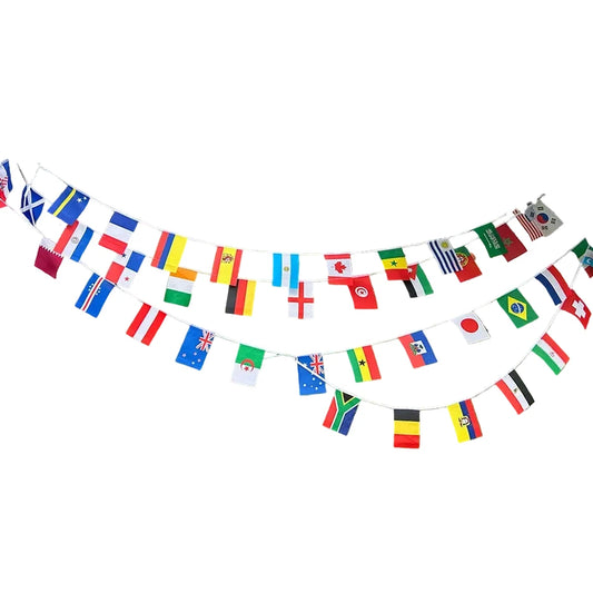 Banderole - Drapeaux du Monde 2026