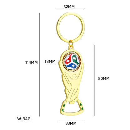 Porte-clés Décapsuleur Coupe du Monde 2026