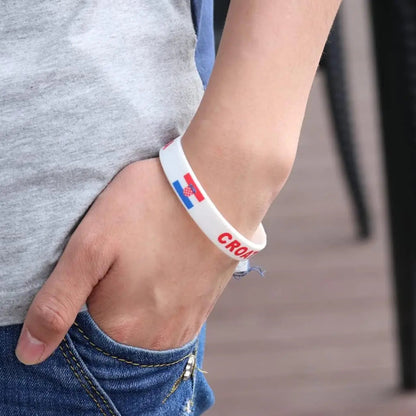 Bracelets Croatie - Kit Fan Nation