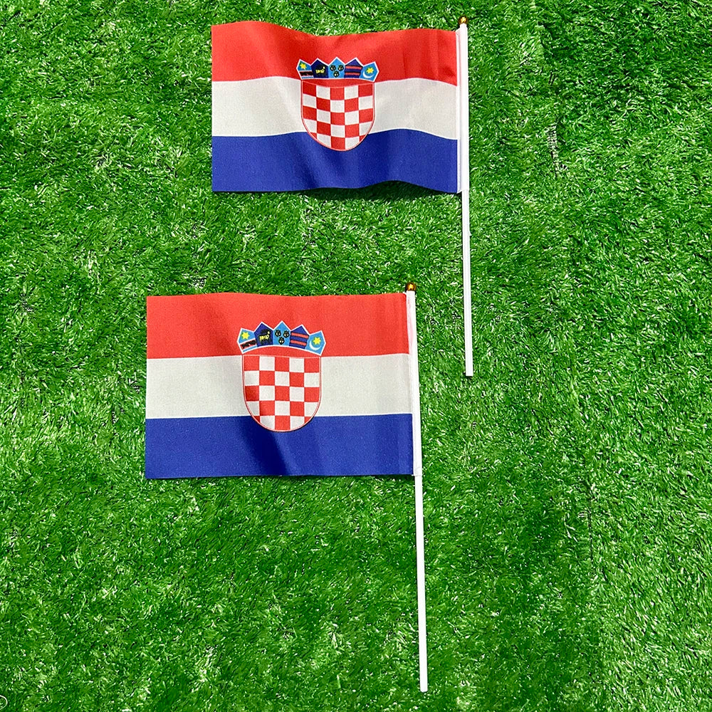 Drapeaux à Main Croatie
