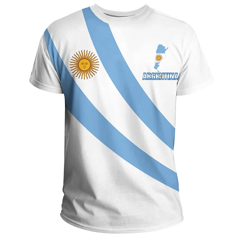 T-Shirt Argentine - Édition Fan Nation
