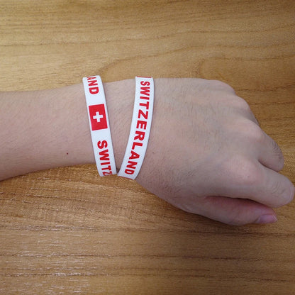 Bracelets Suisse - Kit Fan Nation