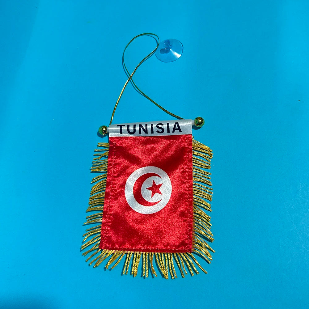 Fanion Tunisie Voiture