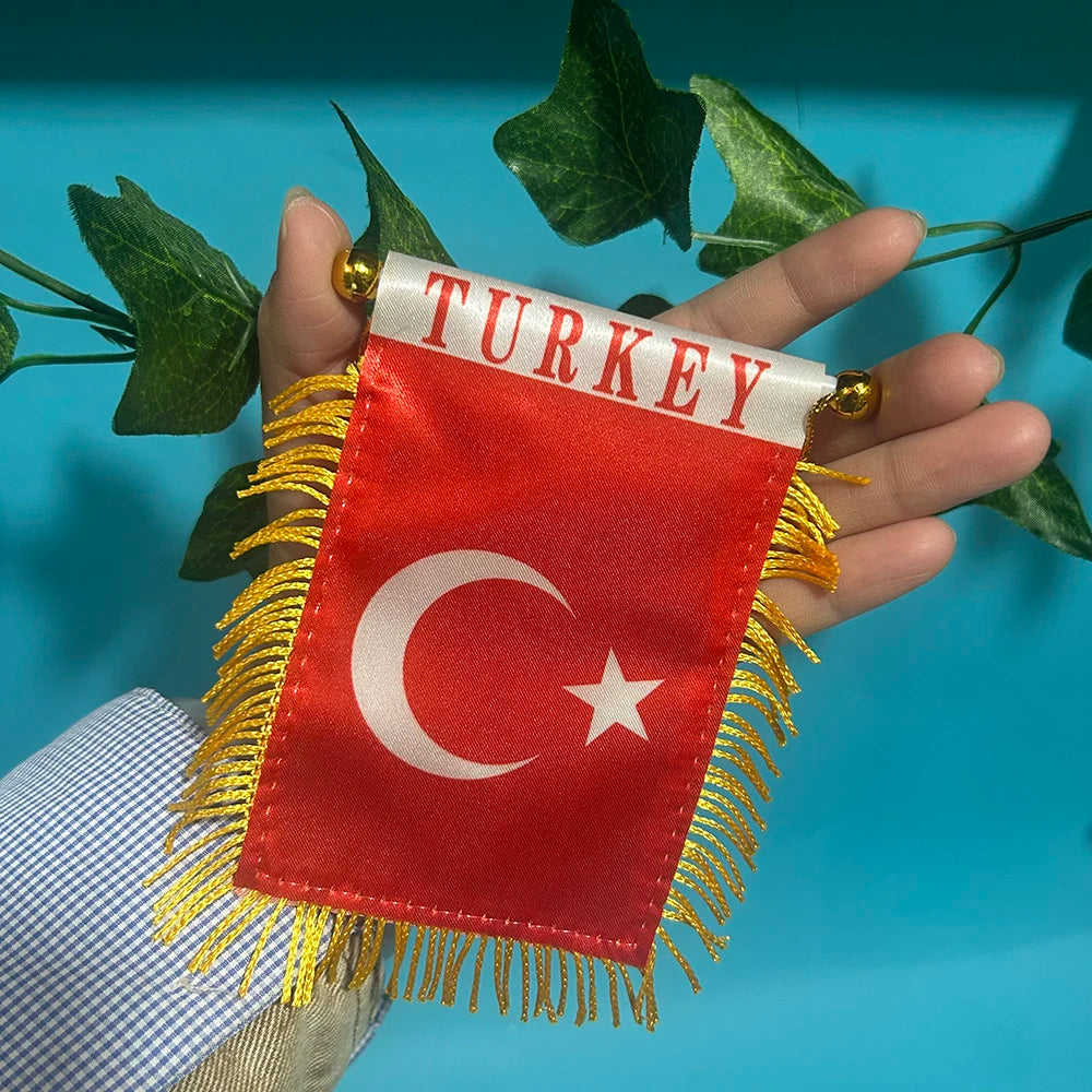 Fanion Turquie Voiture