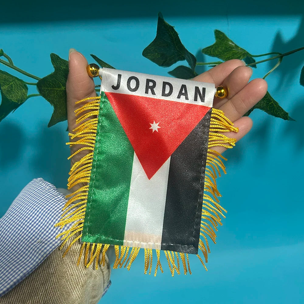 Fanion Jordanie Voiture