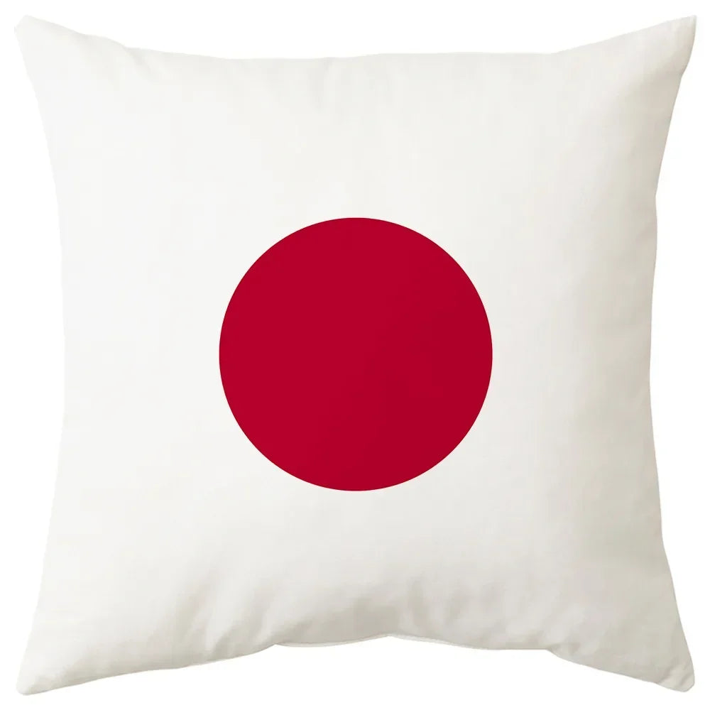 Housses coussins Drapeaux Pays - Édition Fan Nation