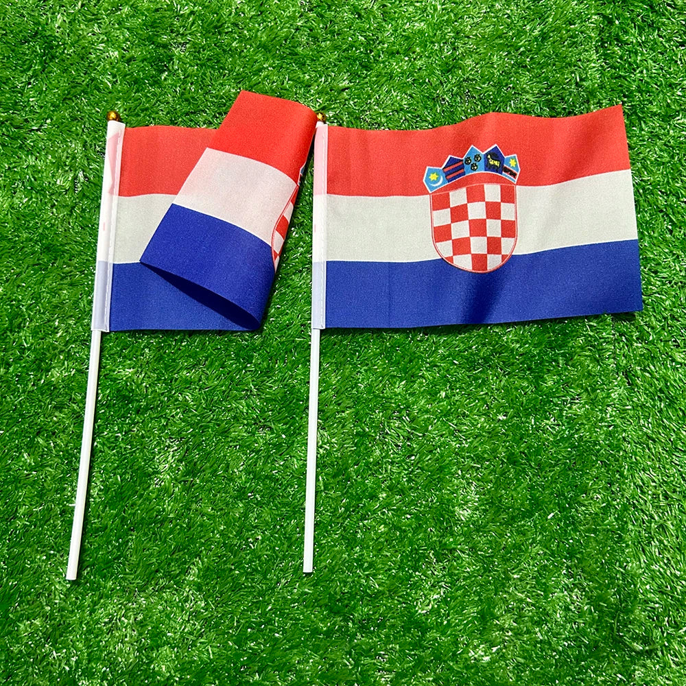 Drapeaux à Main Croatie
