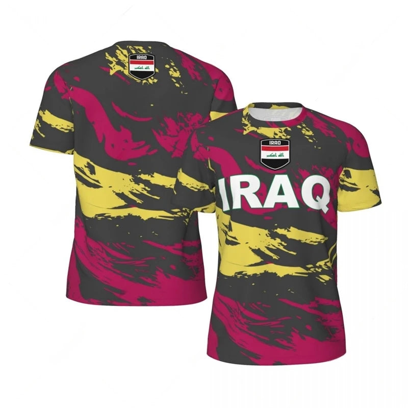 Maillot Irak Noir - Édition Supporter