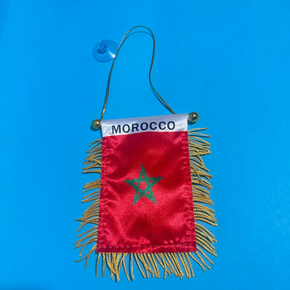 Fanion Maroc Voiture