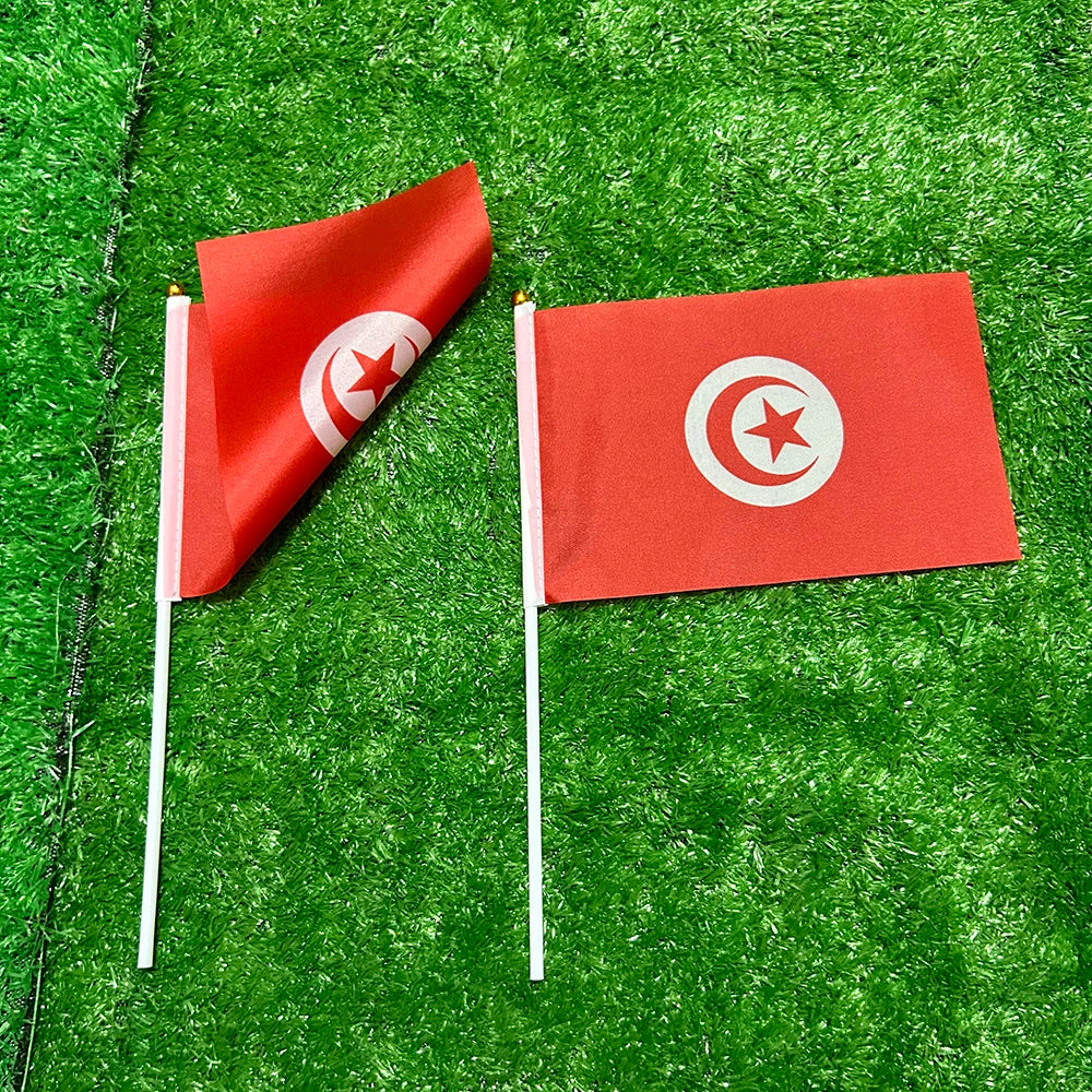 Drapeaux à Main Tunisie