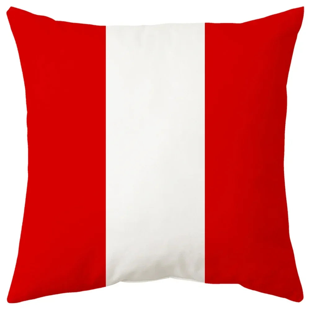 Housses coussins Drapeaux Pays - Édition Fan Nation