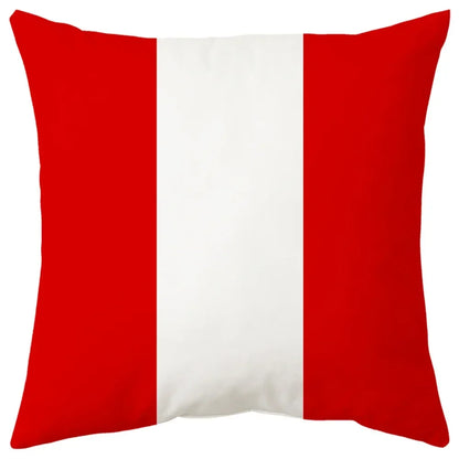 Housses coussins Drapeaux Pays - Édition Fan Nation