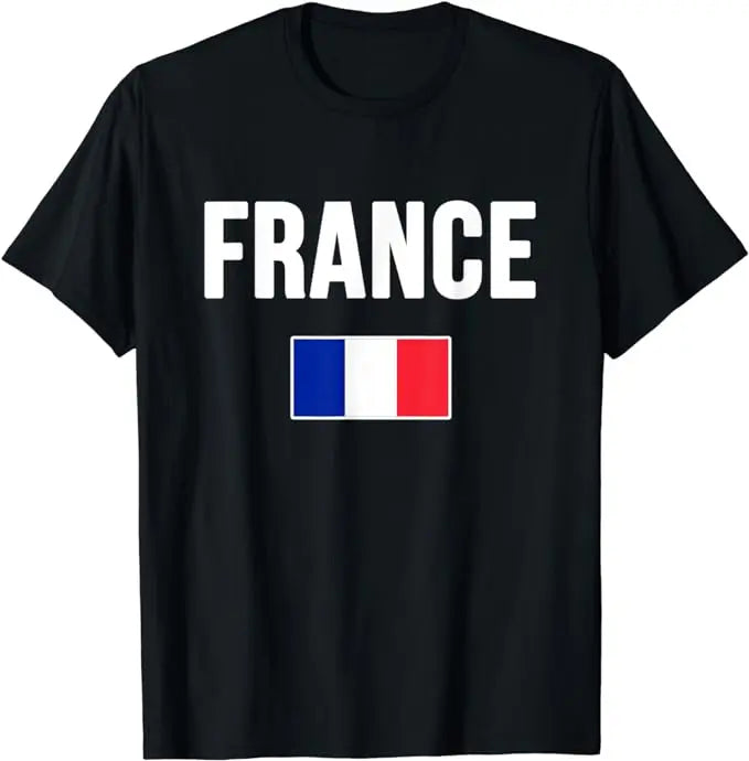 T-Shirt France Drapeau - Édition Supporter