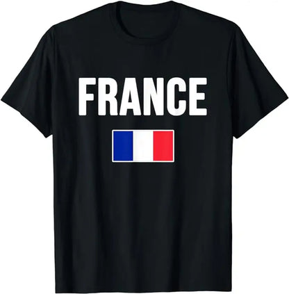 T-Shirt France Drapeau - Édition Supporter