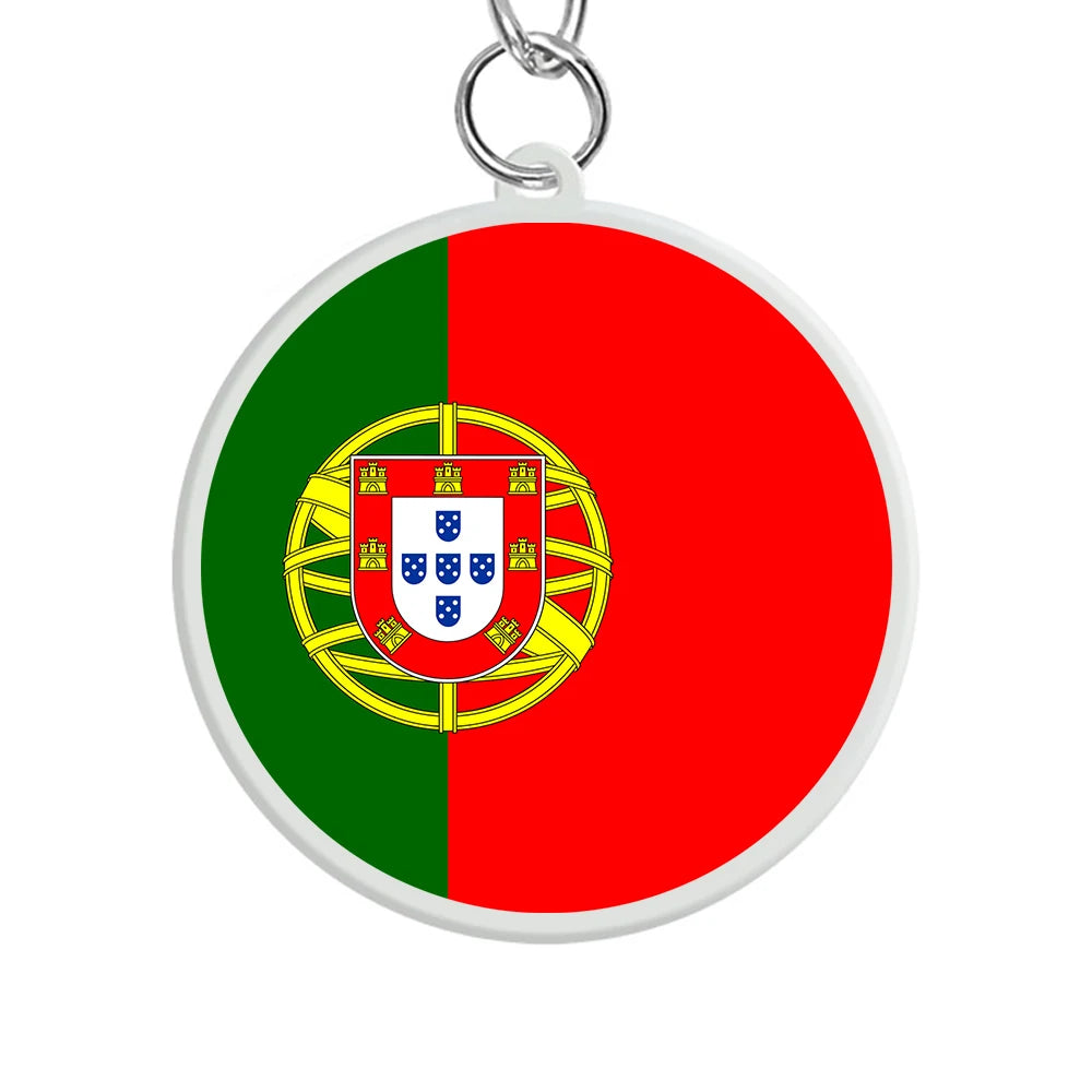 Porte-clés Drapeaux du Monde