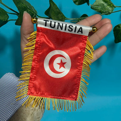 Fanion Tunisie Voiture