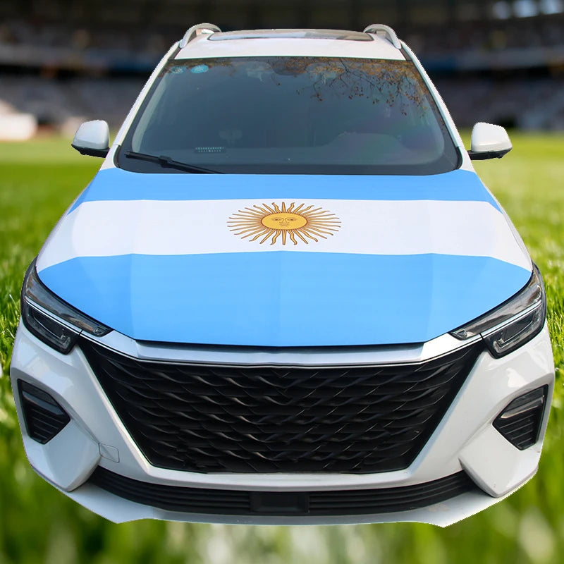 Drapeau de Capot Voiture - Édition Fan Nation